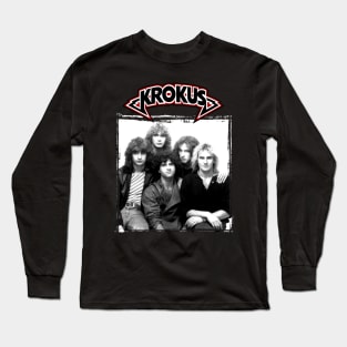 KROKUS BAND Long Sleeve T-Shirt